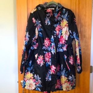 Joules go lightly packable waterproof rain coat